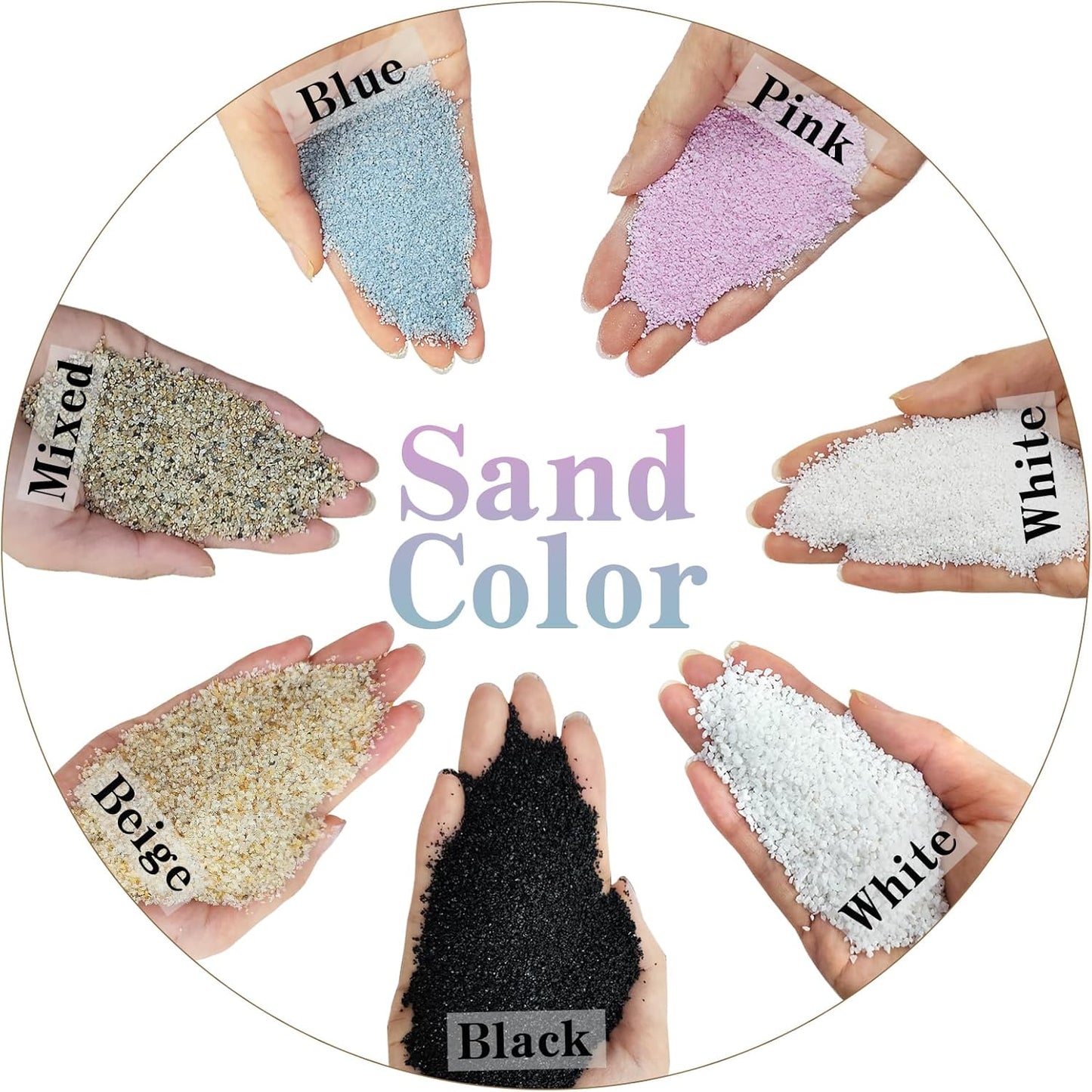 10 lbs Aquarium Pink Sand, 0.4-0.8 mm Decorative Sand for Aquarium, Fish Tank, Candle, Vase, Wedding Ceremony, Arts Crafts and Bowl Fillers