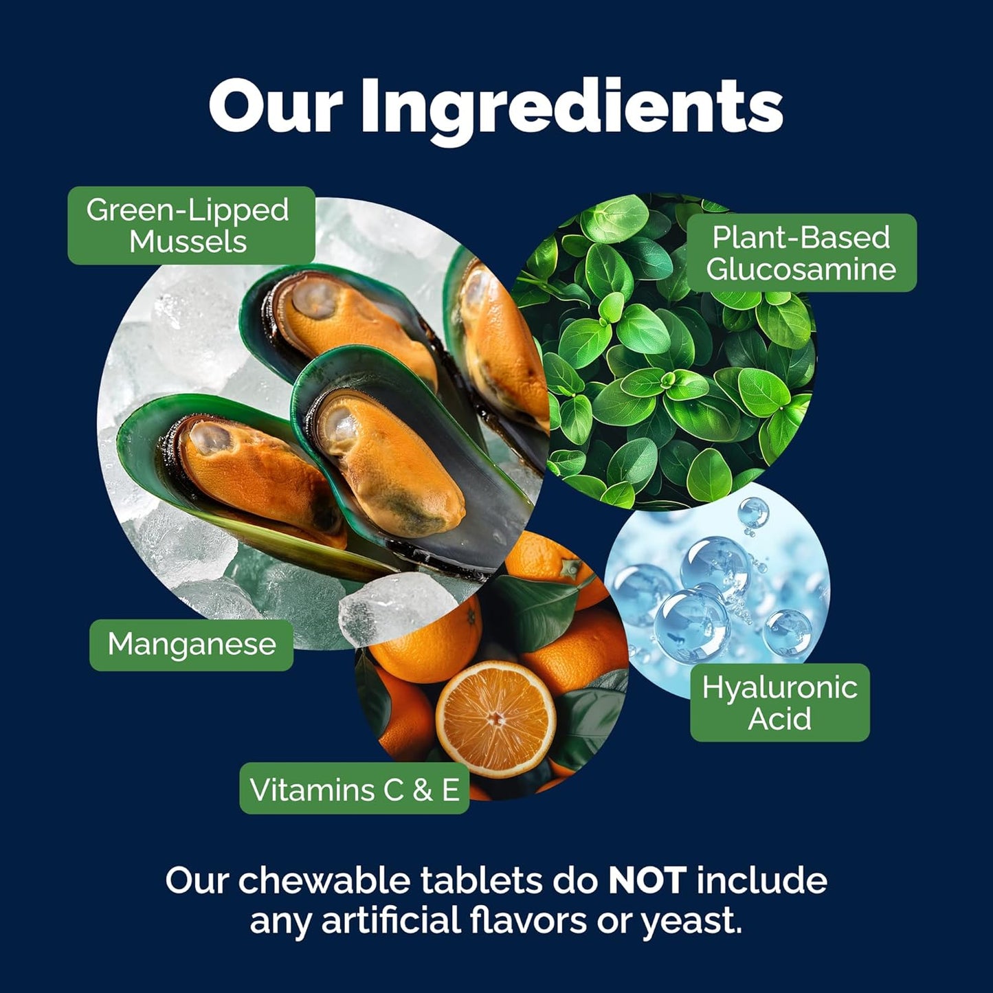 YuMOVE Hip & Joint Supplement for Senior Dogs with Max Strength Glucosamine Chondroitin, Omega 3, Hyaluronic Acid, Green Lipped Mussel, & Fish Oil for Dogs - 120 Chewable Tablets