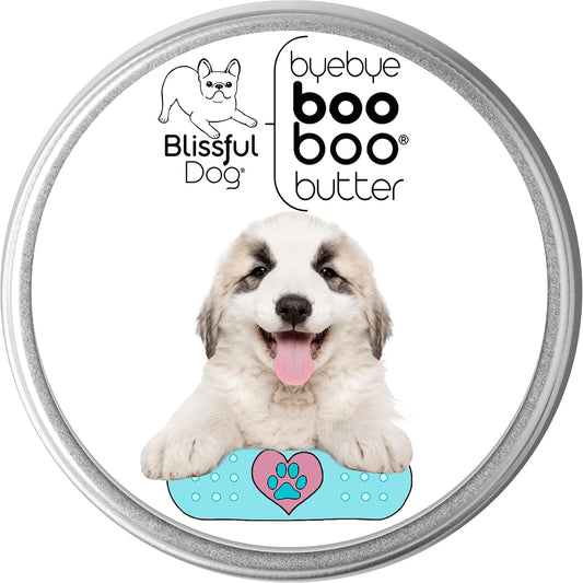 The Blissful Dog 4 oz TIN Great Pyrenees Booboo Butter