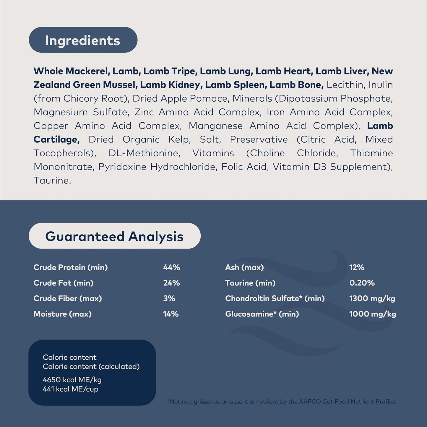 ZIWI Peak Air-Dried Cat Food – Mackerel & Lamb - All Natural, High Protein, Grain Free, Limited Ingredient w/ Superfoods (14oz)