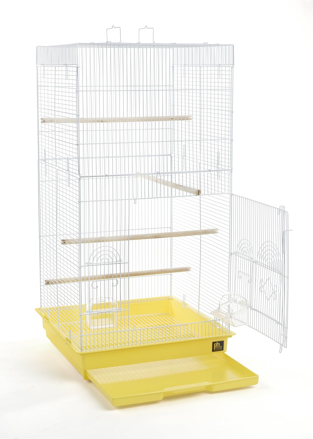 Prevue Pet Products SPECONO1818H-Y Tall Tiel Cage, Yellow