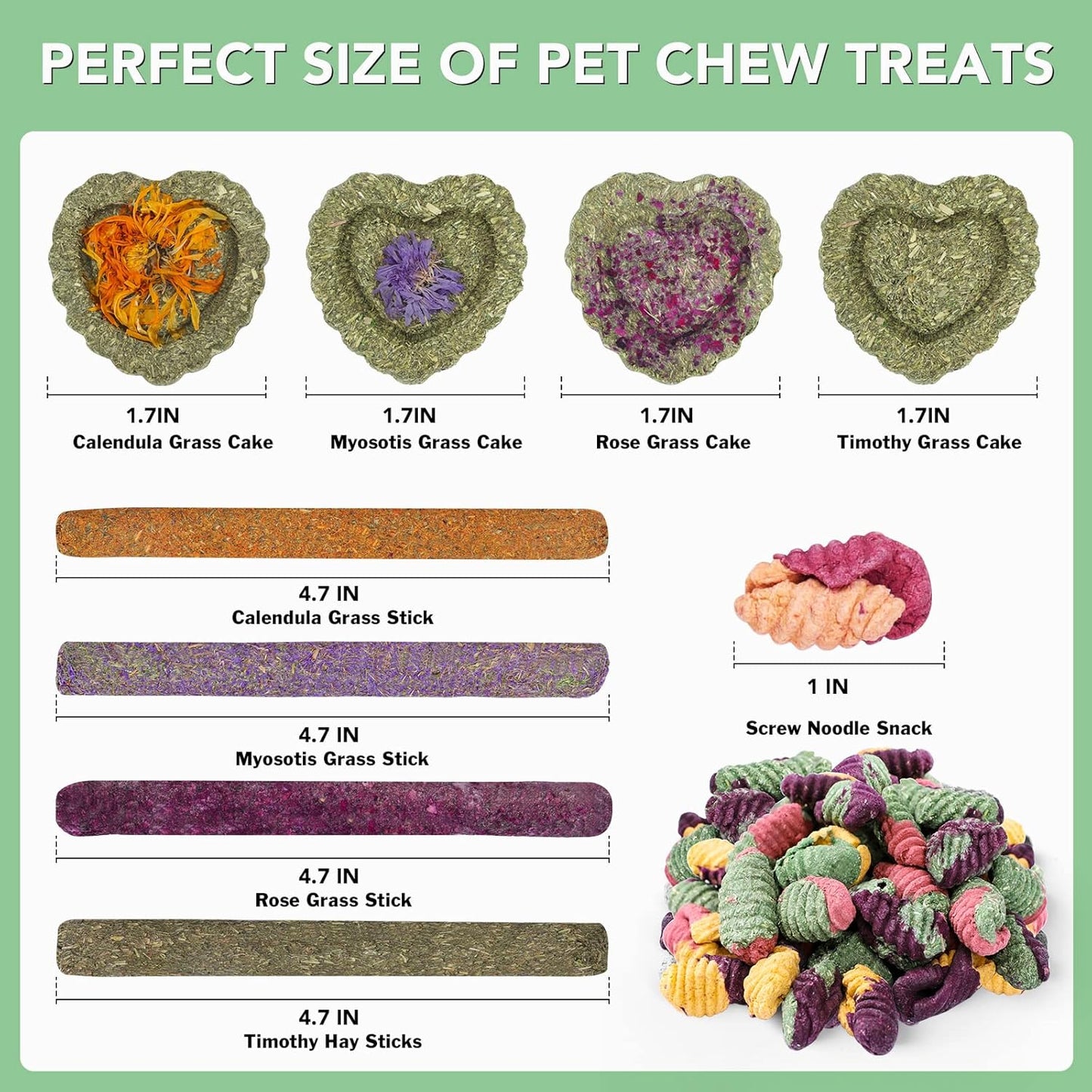VESPRO Rabbit Toys for Bunnies Rabbit Chew Toys for Teeth Bunny for Rabbits Guinea Pig Chew Treats Toys,Timothy Hay Sticks for Chinchillas Hamsters Bunny Guinea Pig Rats and Animals Teeth Care