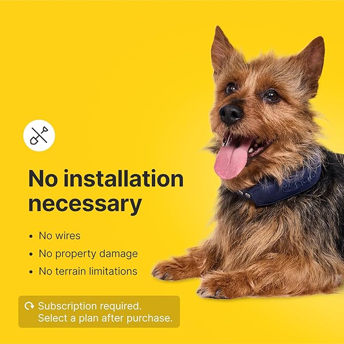 Halo Collar 4, All New GPS Wireless Dog Fence & Dog Training Collar with GPS Tracker, Subscription Required, Waterproof, One Size, Orchid