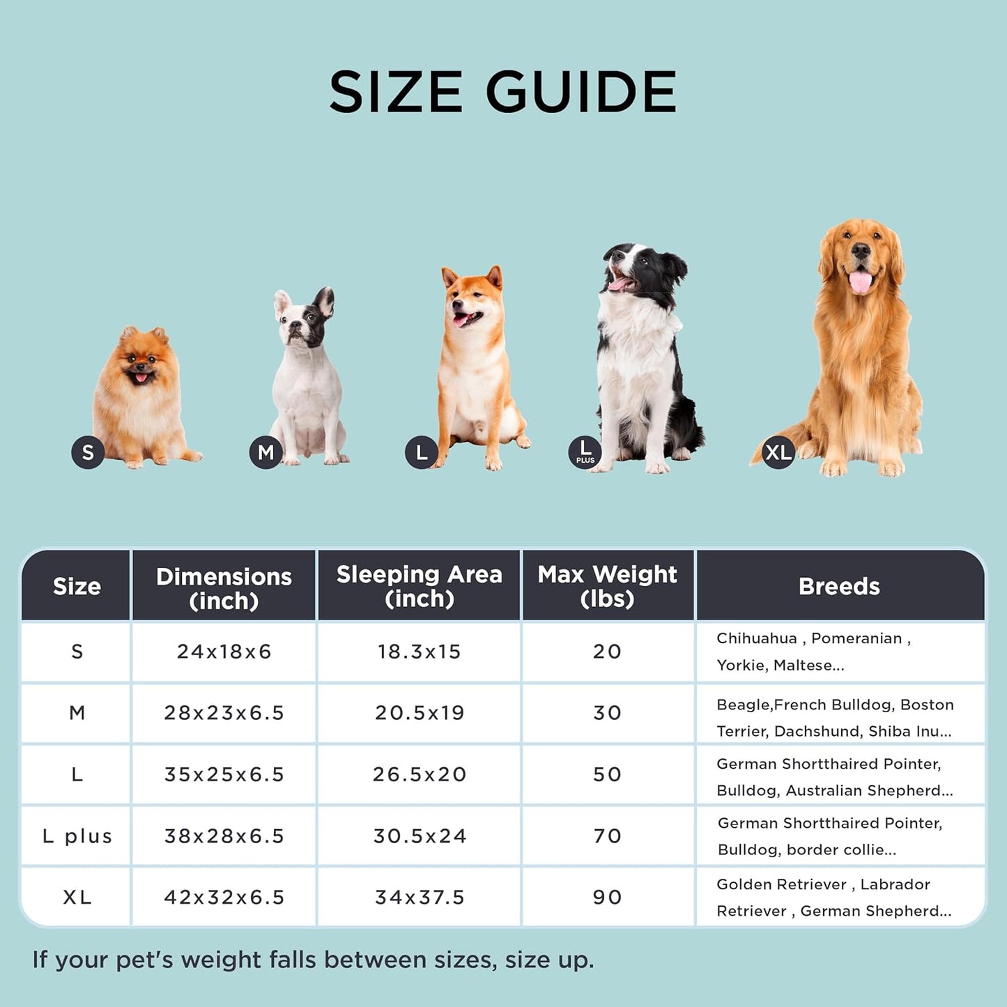 Bedsure Orthopedic Dog Beds for Small Dogs - Washable Small Dog Cat Bed Waterproof, Comfort Pet Couch Sofa with Washable Removable Cover, Pets Bed with Nonskid Bottom, Cooling Grey, 24"