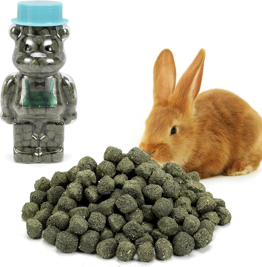 Timothy Hay Cubes 11 oz -100% Natural Timothy Hay Made for Rabbits Sulcata Tortoise Guinea Pig, 11 oz