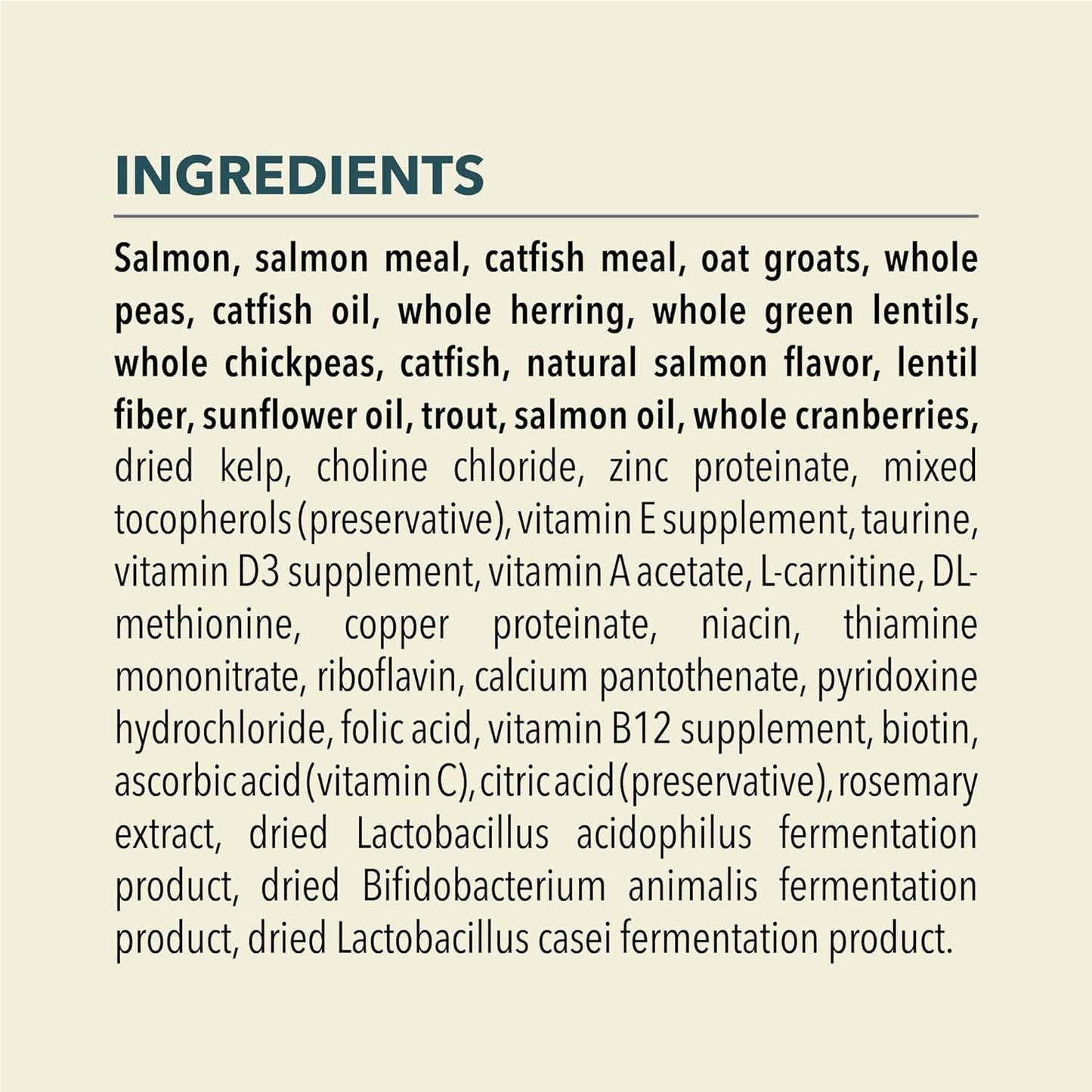 ACANA Dry Cat Food Bountiful Catch Salmon Catfish and Herring 4lb Bag