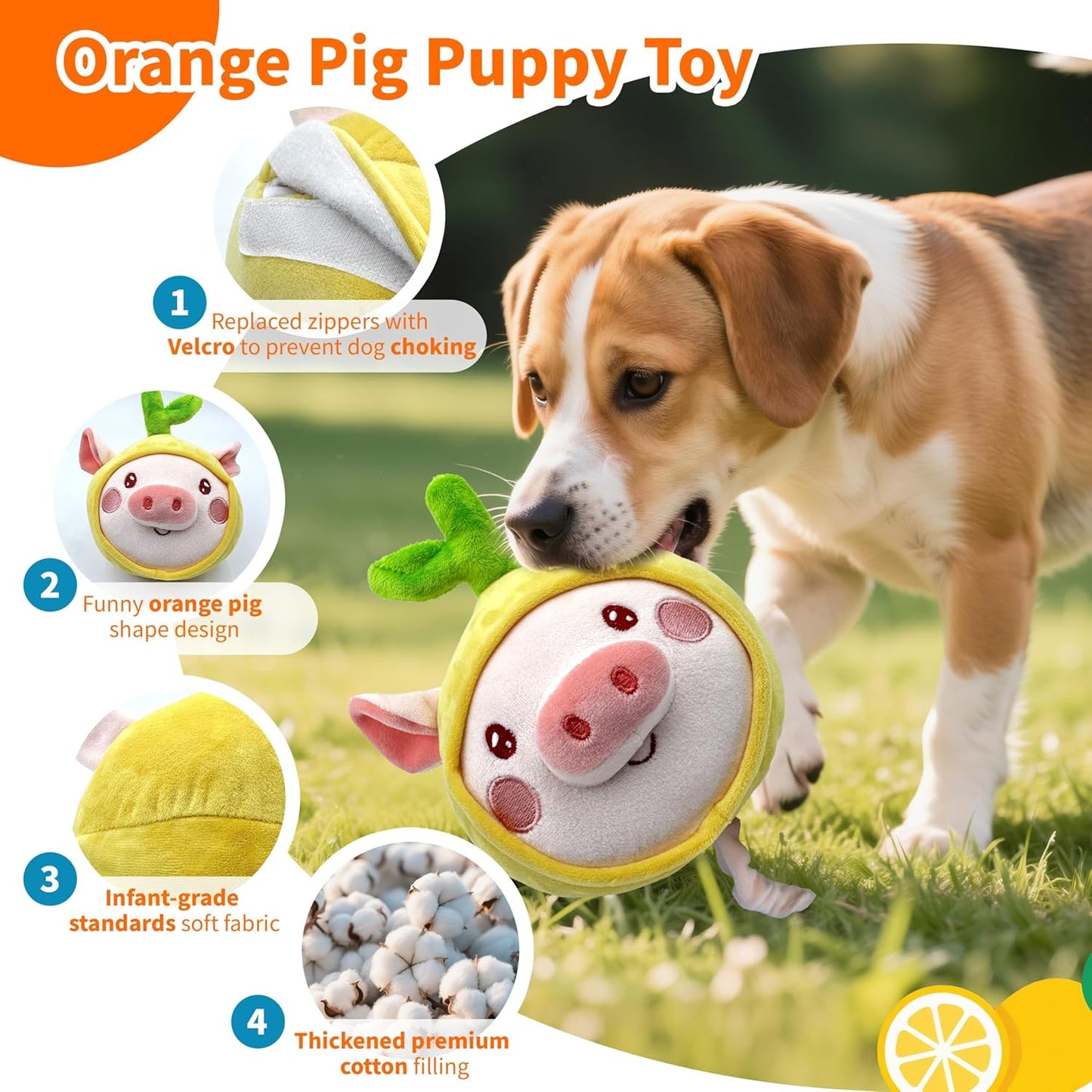 Interactive Dog Toys, Moving Squeaky Dog Toy Ball, Rechargeable Bouncing Rolling Puppy Ball Toy with Jumping Music Talking Mode for Puppy Small Medium Dogs to Keep Them Busy (Pig)