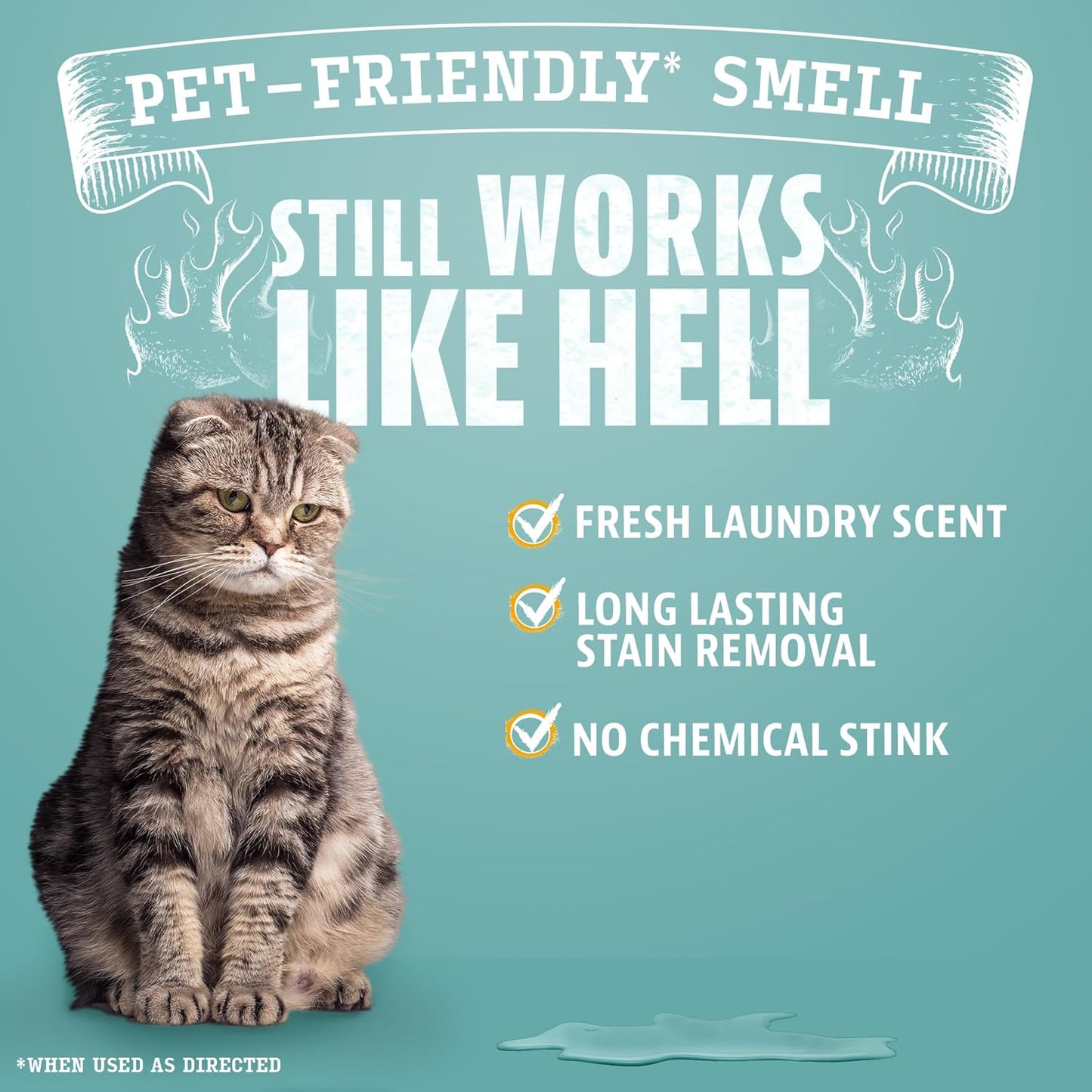 ANGRY ORANGE Cat Urine Odor Eliminator & Stain Remover, Pet-Friendly Deodorizer