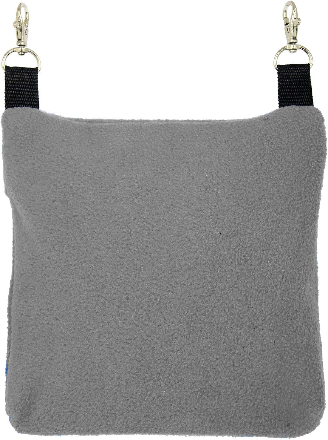 Exotic Nutrition Economy Carry Bonding Pouch (Grey) - for Sugar Gliders, Squirrels, Marmosets, Hamsters, Rodents, Rats, Reptiles, & Other Small Pets…