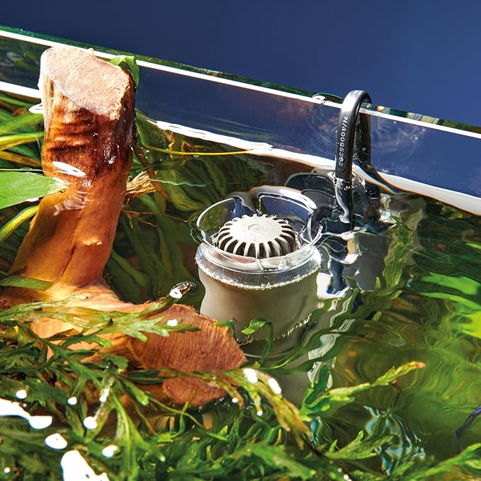 OASE CrystalSkim 600 Surface Skimmer for Freshwater and Marine Aquariums – Compact Internal Filter for Film Oil and Debris Removal, Quiet, Adjustable Flow, Shrimp-Safe, for Tanks up to 160 Gal / 600 L