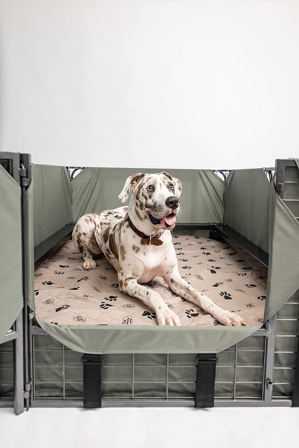 EZwhelp Reusable Dog Pee Pads, Washable Waterproof Mats for Potty Training or Whelping Pads, Puppy Pad with Rounded Corners, 36x48 Inch, 2 Pack