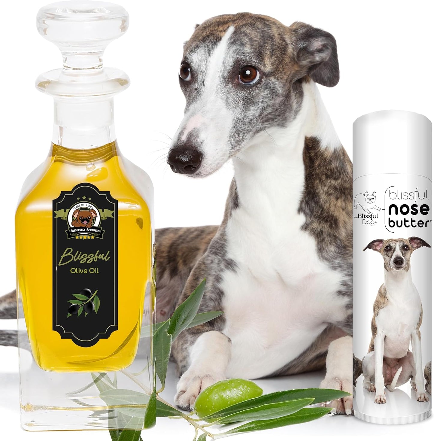 The Blissful Dog Whippet Unscented Nose Butter - Dog Nose Butter, 0.50 Ounce