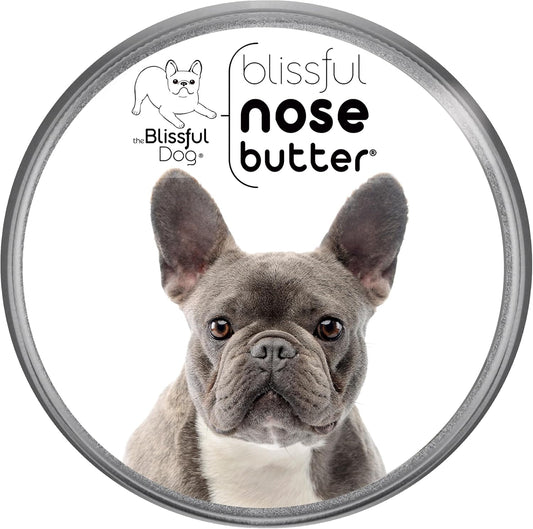 The Blissful Dog Blue French Bulldog Unscented Nose Butter - Dog Nose Butter, 4 Ounce