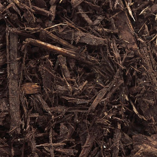 Premium Brown Wood Mulch for Landscaping, Gardens, Lawns, Potting Media, and Potted Plants (2 CF - 56 L - 59 QTS)