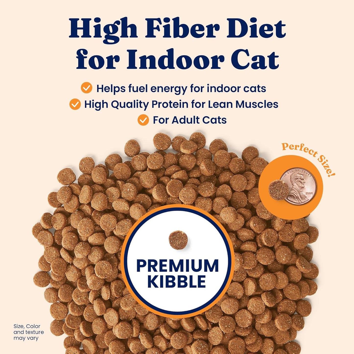 Solid Gold Indoor Dry Cat Food - Grain Free & Gluten Free - Chicken Cat Food Dry Kibble for Indoor Cats w/Probiotics & Fiber for Gut Health - Sensitive Stomach & Hairball Support for Adult Cats - 3LB