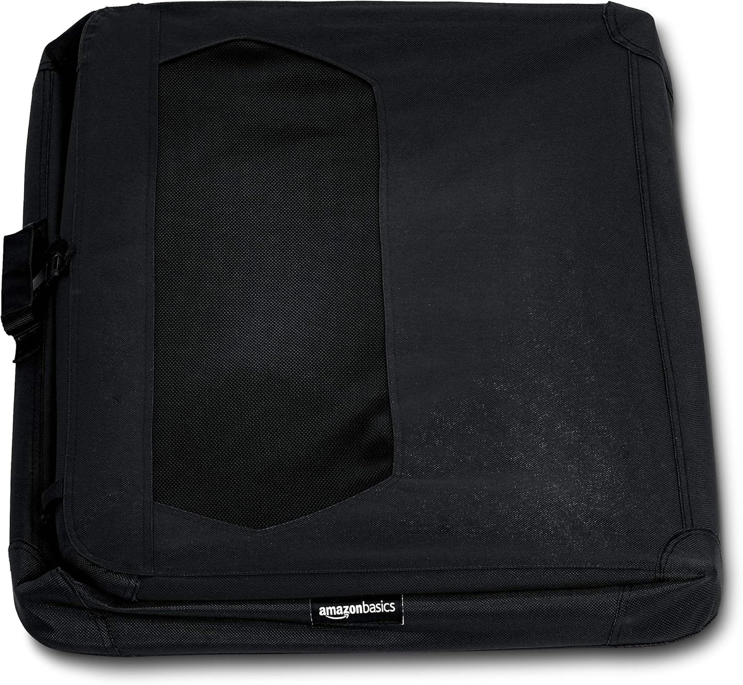 Amazon Basics Folding Portable Soft Pet Dog Crate Carrier Kennel, 36 x 24 x 24 inches, Black