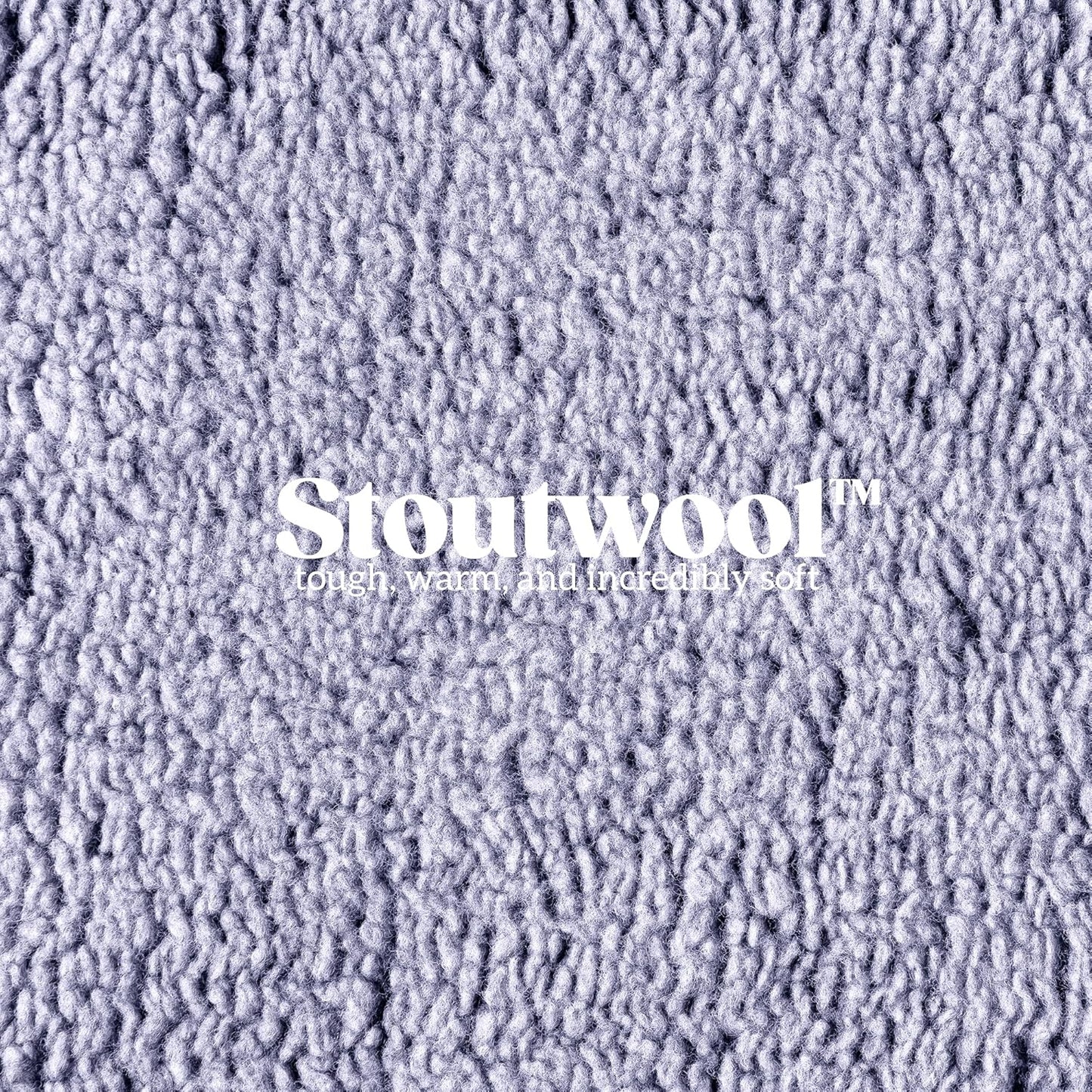 Stoutwool Indestructible Dog Bed - Fluffy Chew Proof Dog Crate Pad - Tough Kennel Pad for Aggressive Chewers - Washable, Ideal for Toy Breeds & Fits 18-Inch Crate - 17"x11", Jacaranda